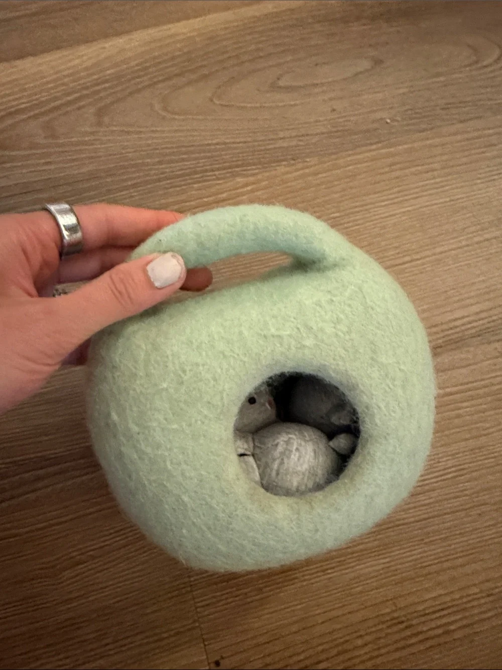 Lovevery Bunnies in a Felt Burrow - Babbler Kit 13-15m